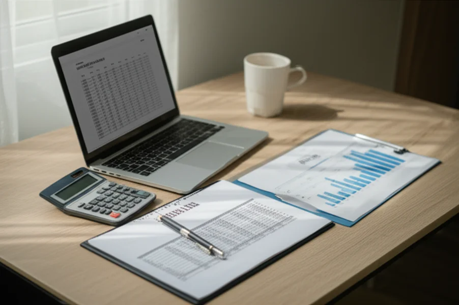 Business financials review